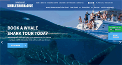 Desktop Screenshot of ningaloowhalesharkndive.com.au